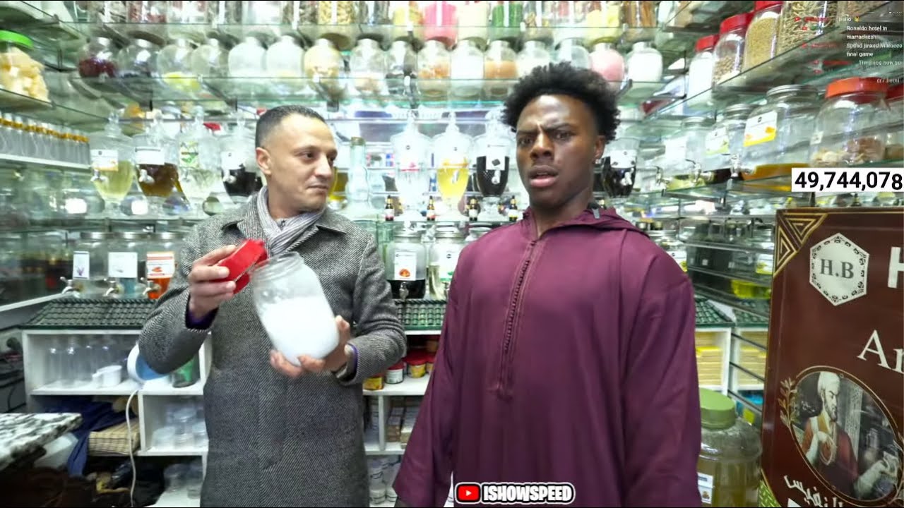iShowSpeed Tries Strong Herbal Medicine 😳🌿