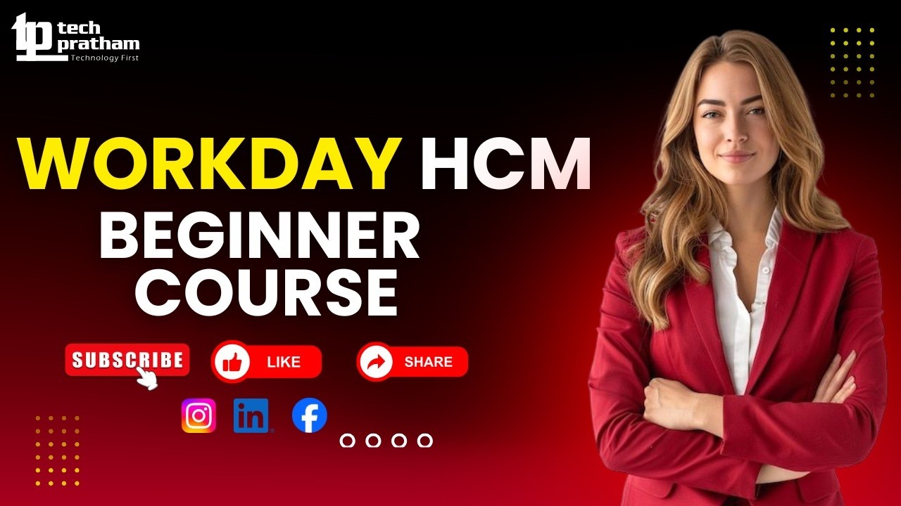 Workday HCM Full Course for Beginners | Core HCM, Organizations, Tenants, Cost Centers & Work Tags.