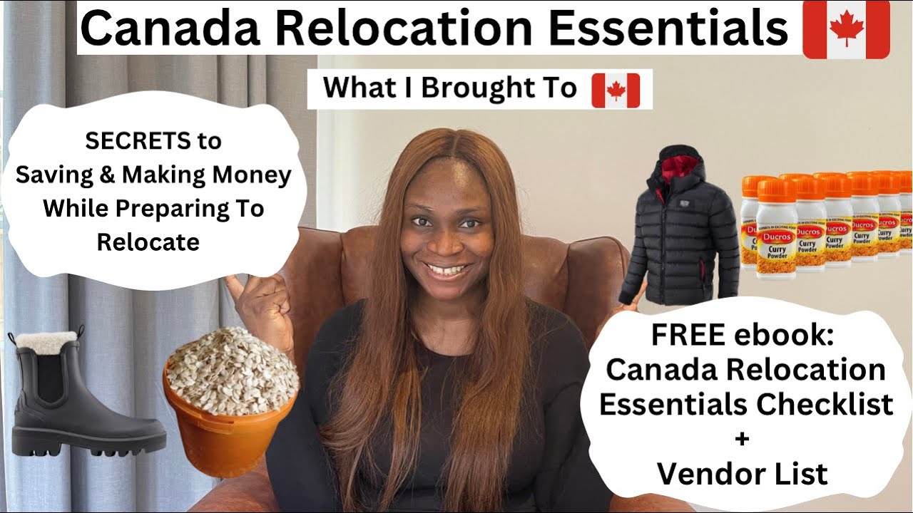 What to bring to Canada From Nigeria|How To Save & Make Money While Preparing To Relocate|FREE ebook