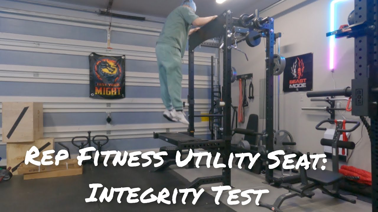 Rep Fitness Utility Seat: Rack Integrity Test