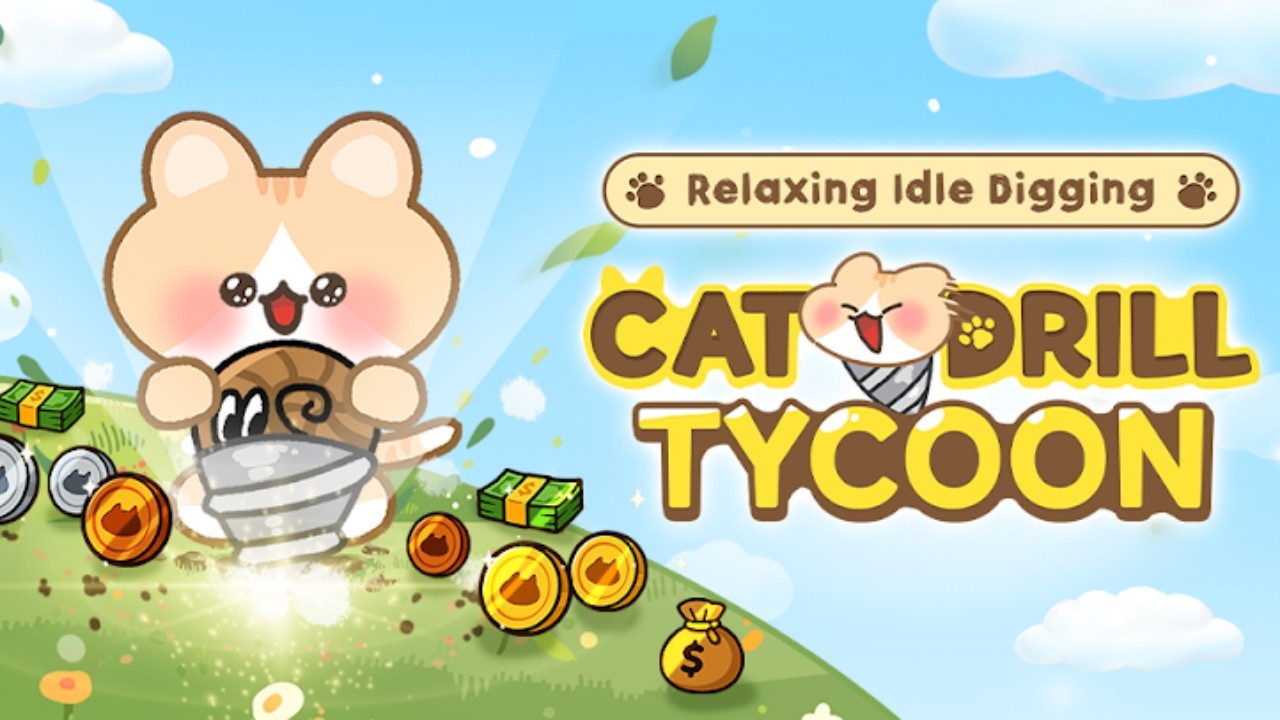 Cat Drill Tycoon: Idle Game All Mobile Video Gameplay