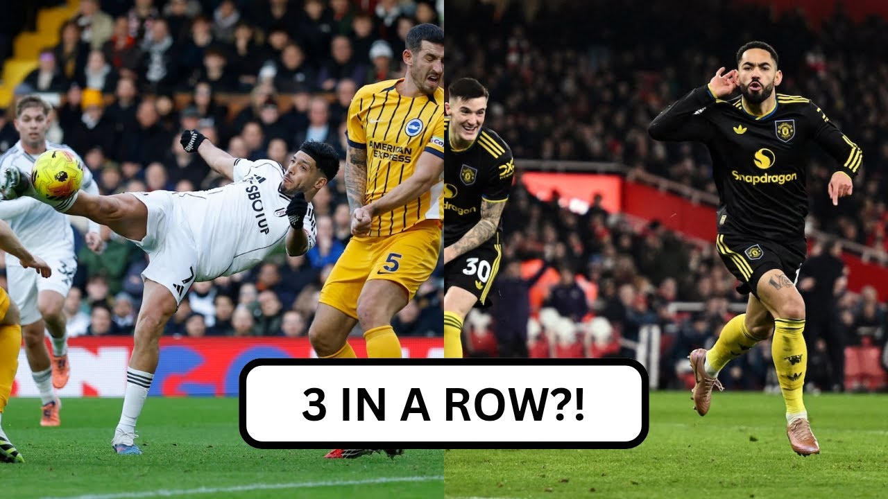 Can Manchester United Win 3 In A Row For The First Time In What Feels Like 100 Years?!