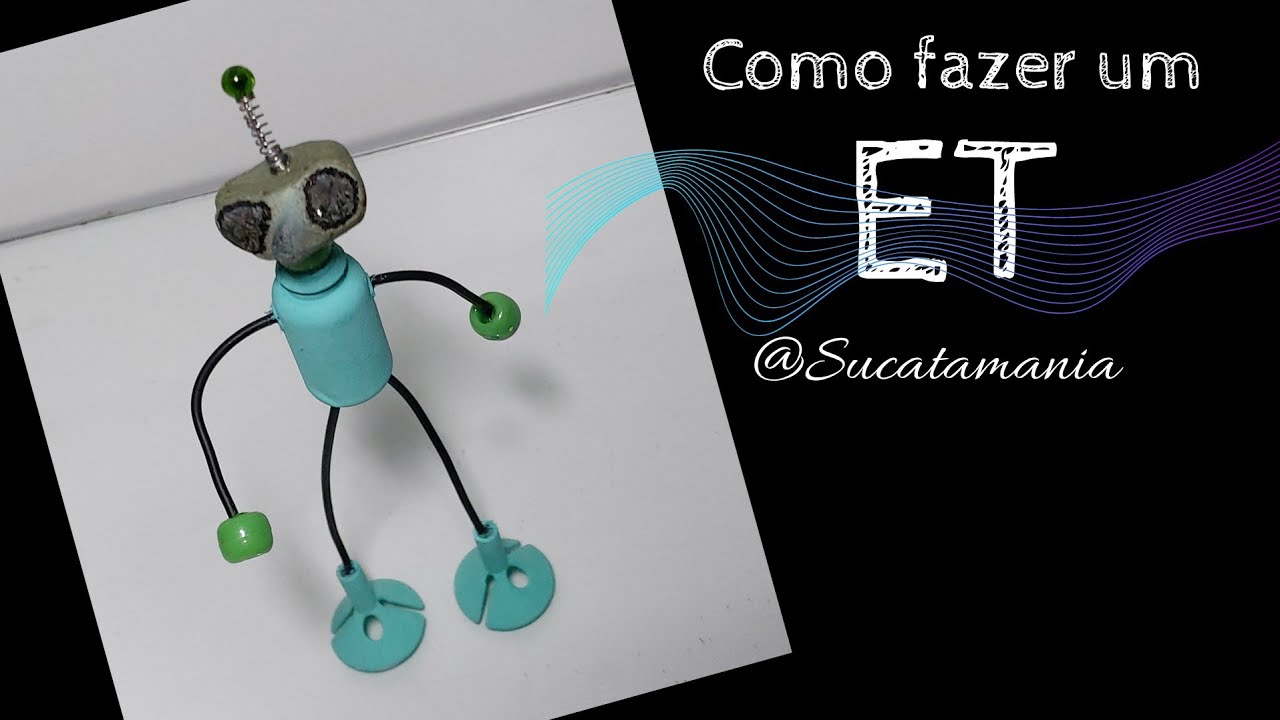 Como fazer um Alienígena com sucatas