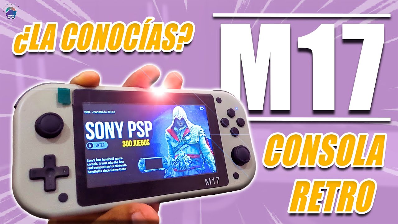 REVIEW DE LA M17 | CONSOLA RETRO PORTÁTIL ¿YA LA CONOCÍAS? - Vretch