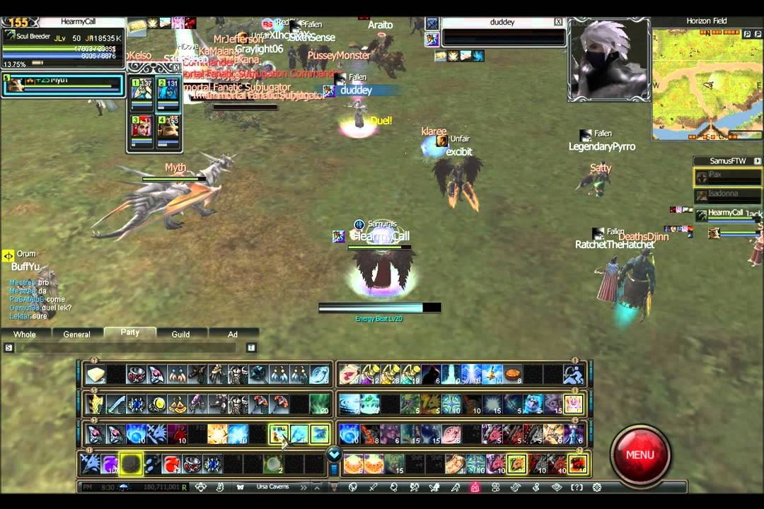 rappelz soulbreeder pvp