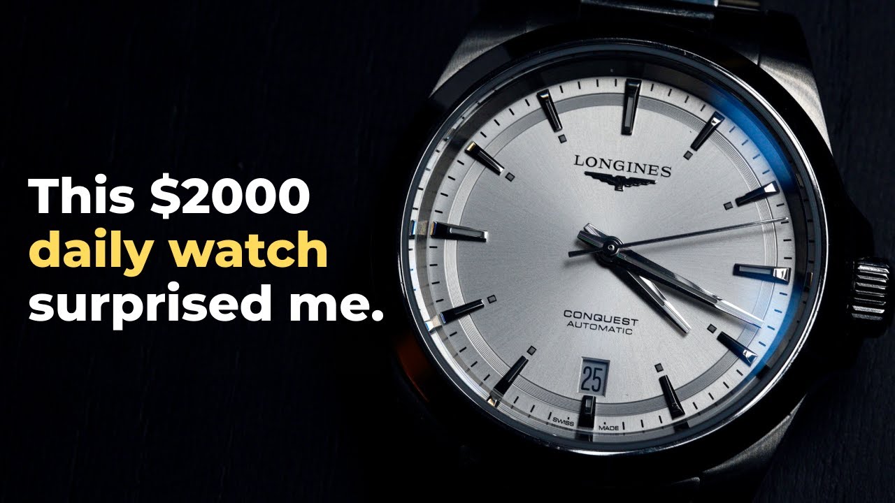 Entry-Level Luxury For $2000: Longines Conquest 38 Review