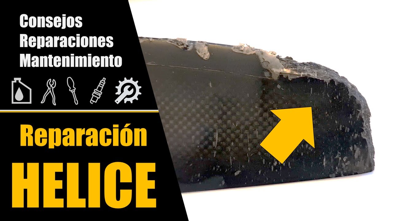 ¿Cómo reparar una Hélice de Paramotor?