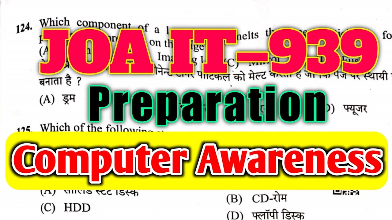HPSSC JOA IT 966 Preparation II JOA IT 965 Study Material