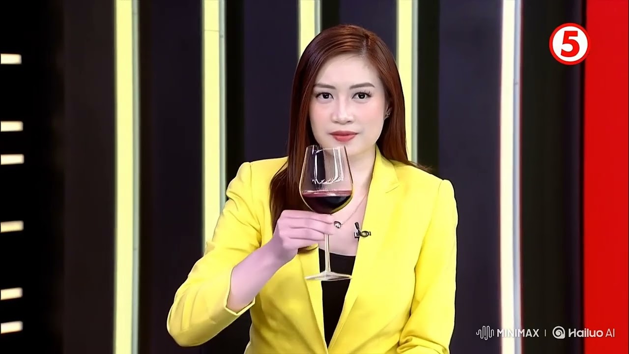 Nikki De Guzman drinks red wine