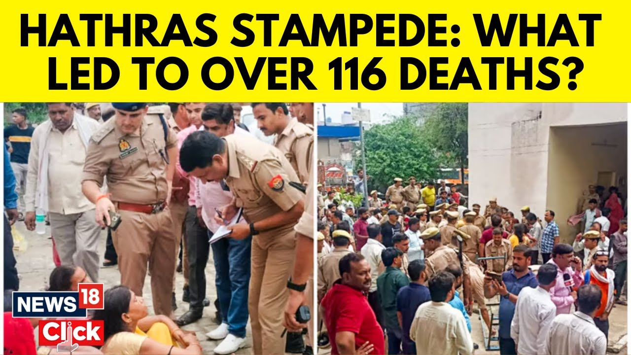 Hathras Stampede | 116 Including Children, Killed In Stampede At Religious Event In UP | N18V