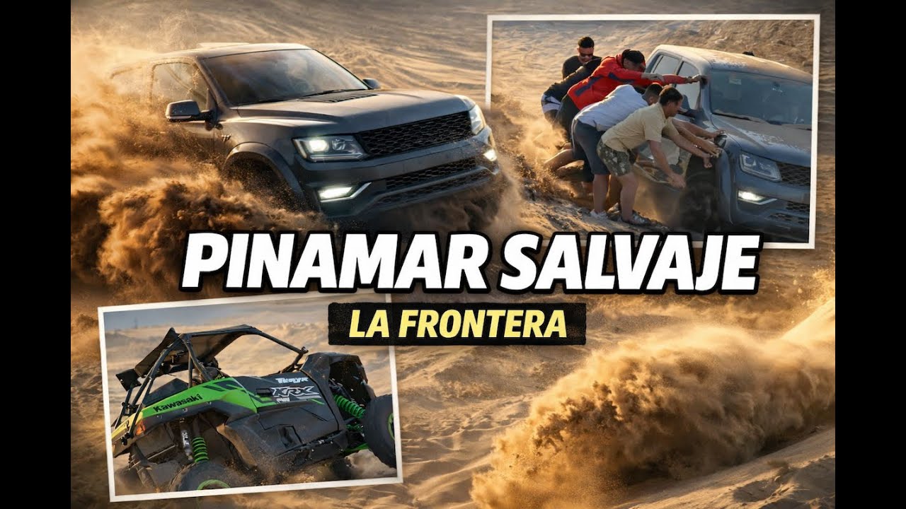 Pinamar La Frontera OffRoad Picadas Encajadas Compilación 2026 Enero 4x4 Medanos La olla UTV ATV