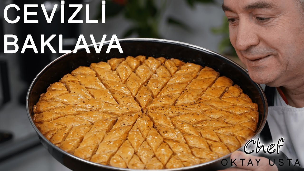 EL AÇMASI CEVİZLİ BAKLAVA ❗️| Oktay Usta