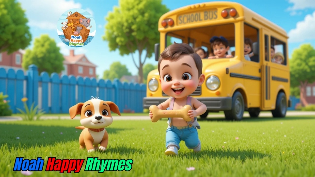 Bingo Dog Meets Wheels on the Bus – A Fun Sing-Along Adventure