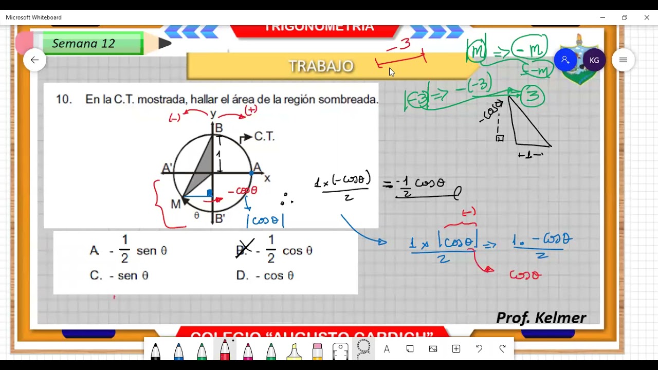 CIRCUNFERENCIA TRIGONOMÉTRICA I - PARTE 2