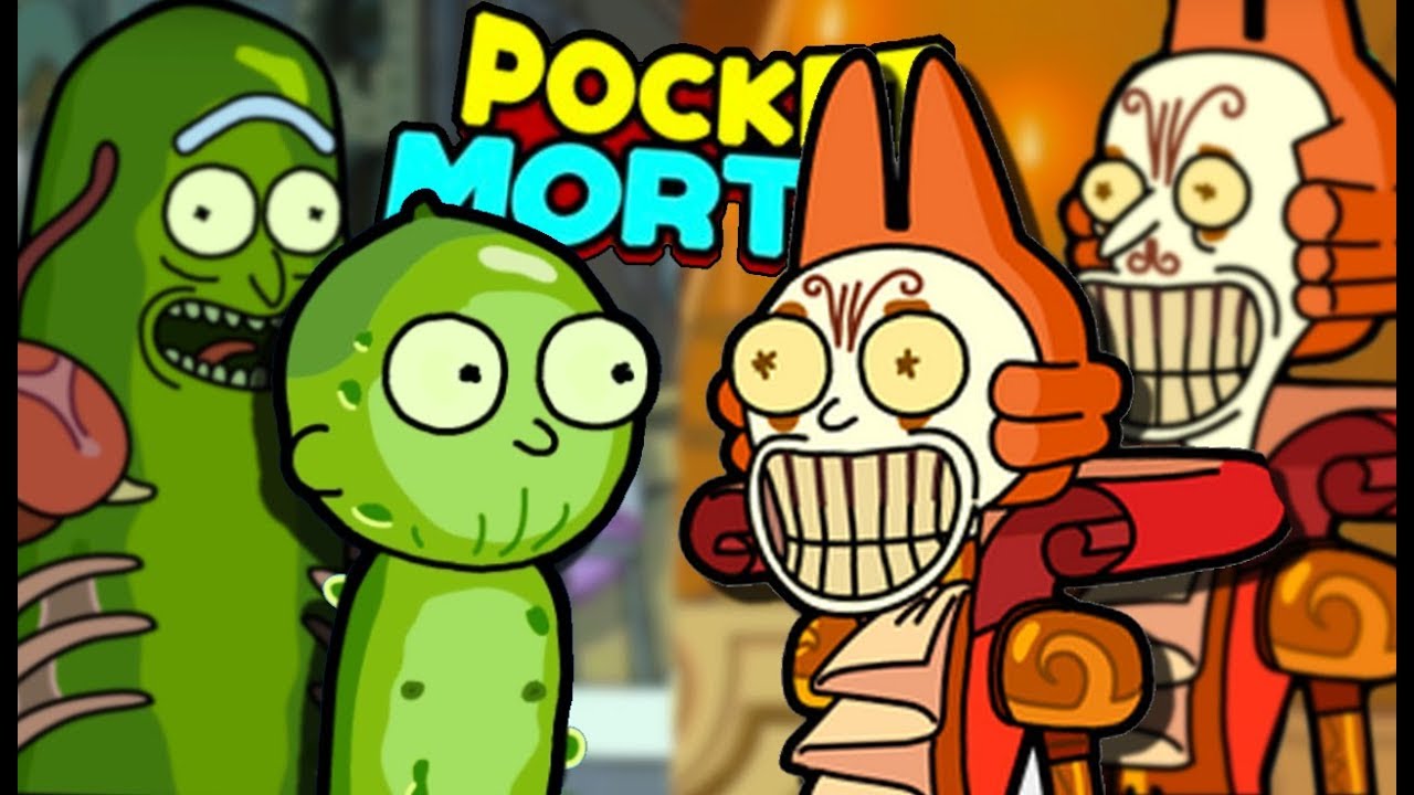 PICKLE RICK & CUCUMBER MORTY | Pocket Mortys Multiplayer (Episode 6) | Gameplay, Reaction, Spoilers