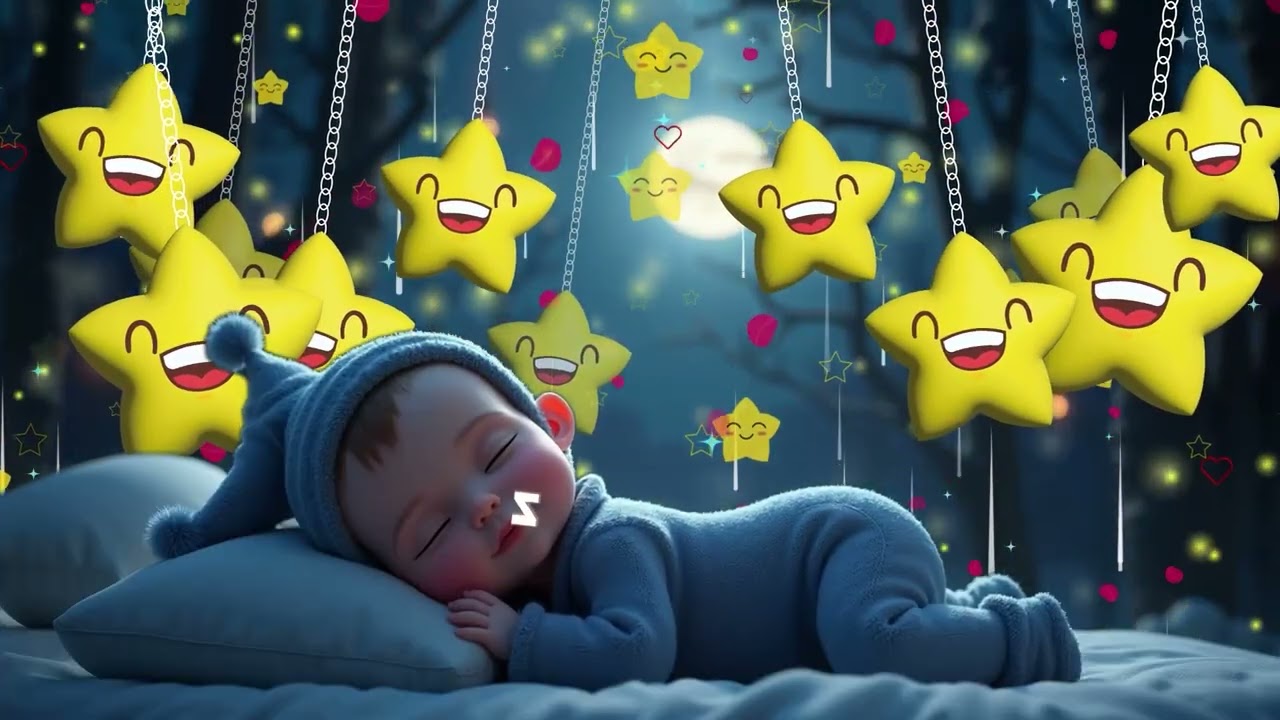 Sleep Instantly Within 3 Minutes ♥ Sleep Music for Babies ♫ Mozart Brahms Lullaby