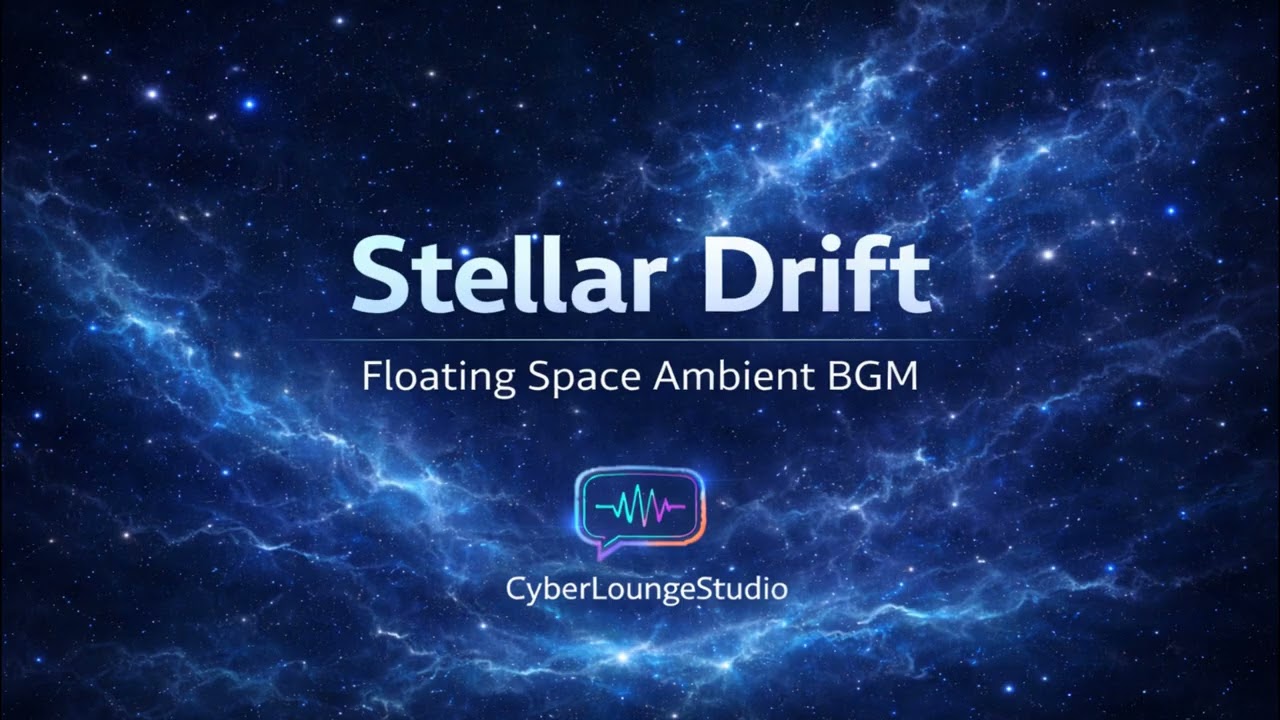 Stellar Drift – Deep Space Ambient for Streaming & Focus (Royalty Free BGM)