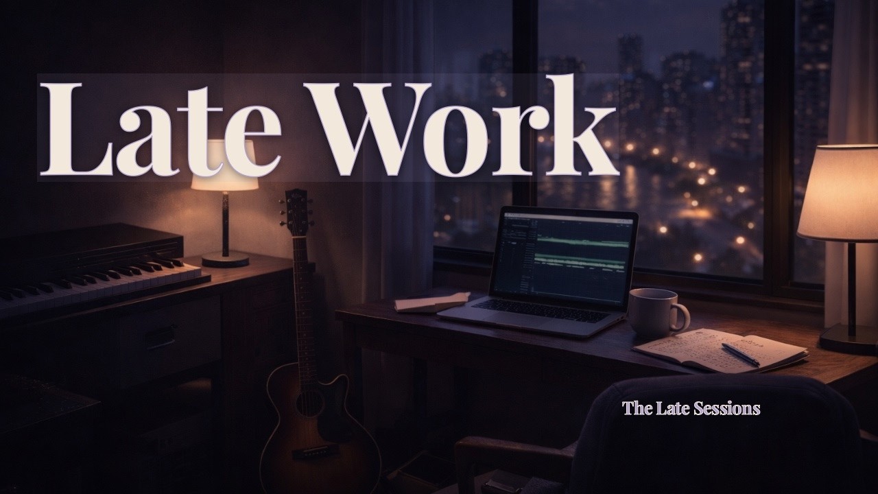 The Late Sessions - Late Work (Late Night, Lofi, focus, Lofi Jazz, Instrumental)