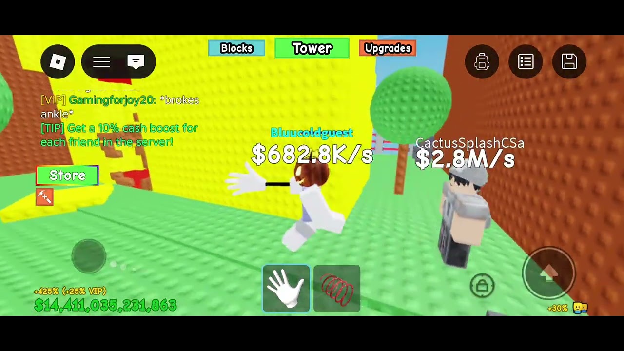 Playing with my friends #horror #asym #buildatower #roblox #fyp #vrial