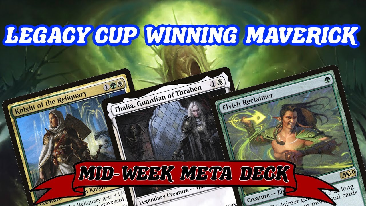 LEGACY CUP WINNING MAVERICK! Abzan Green Sun's Zenith midrange MTG