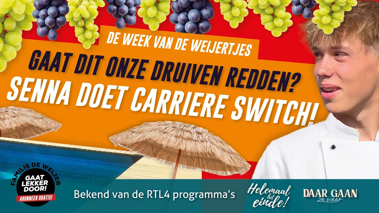 Gaat dit onze druiven redden? Senna aan het begin van grote verandering!