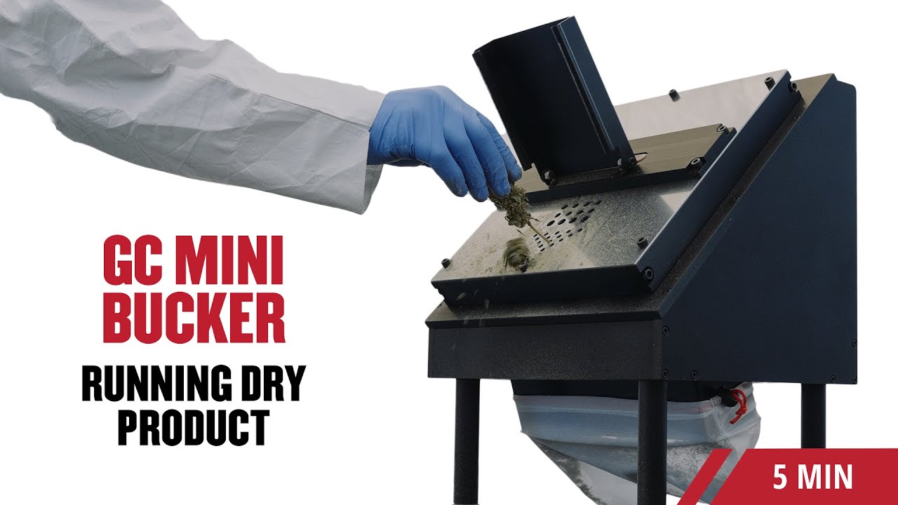 GC Mini Bucker - Raw Footage Running Dry Material