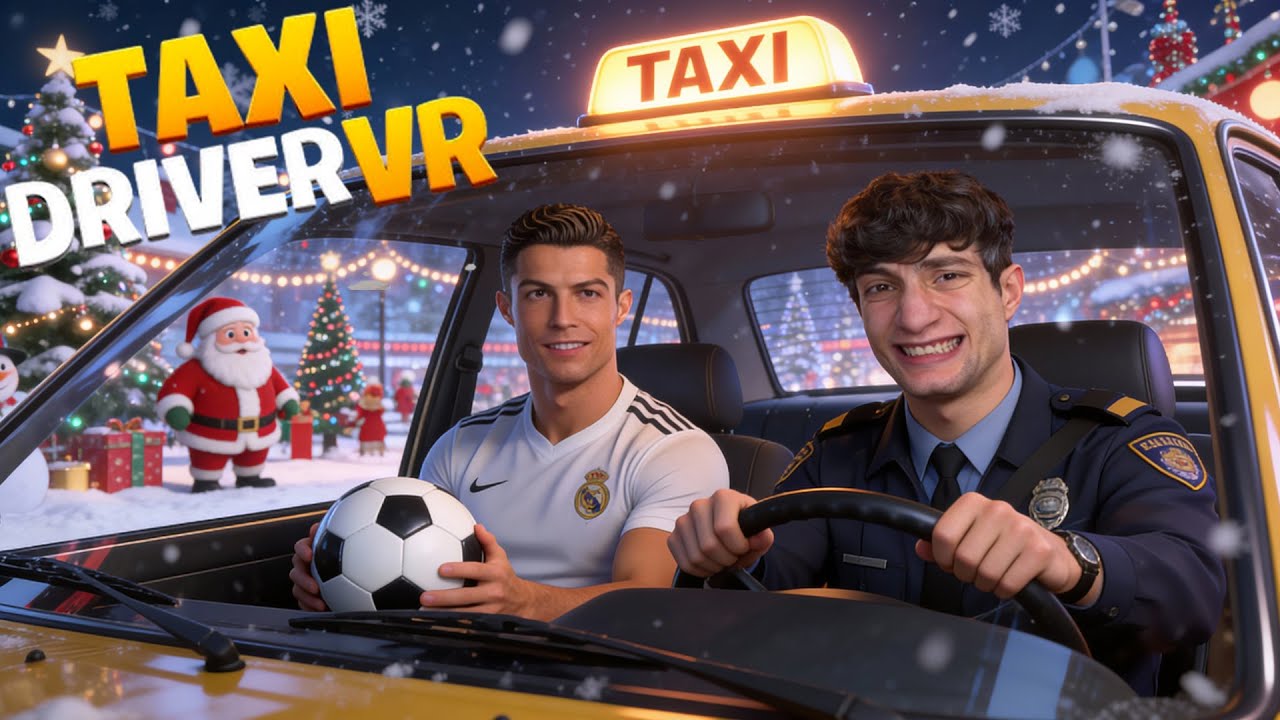ՀԼԸ ՆԱՅԵՔ ՈՎԱ ՆՍՏԵԼ ԻՄ TAXI 🚕 CRISTIANO RONALDO SUIIII ⚽ TAXI DRIVER VR 😍 VR STREAM🔴