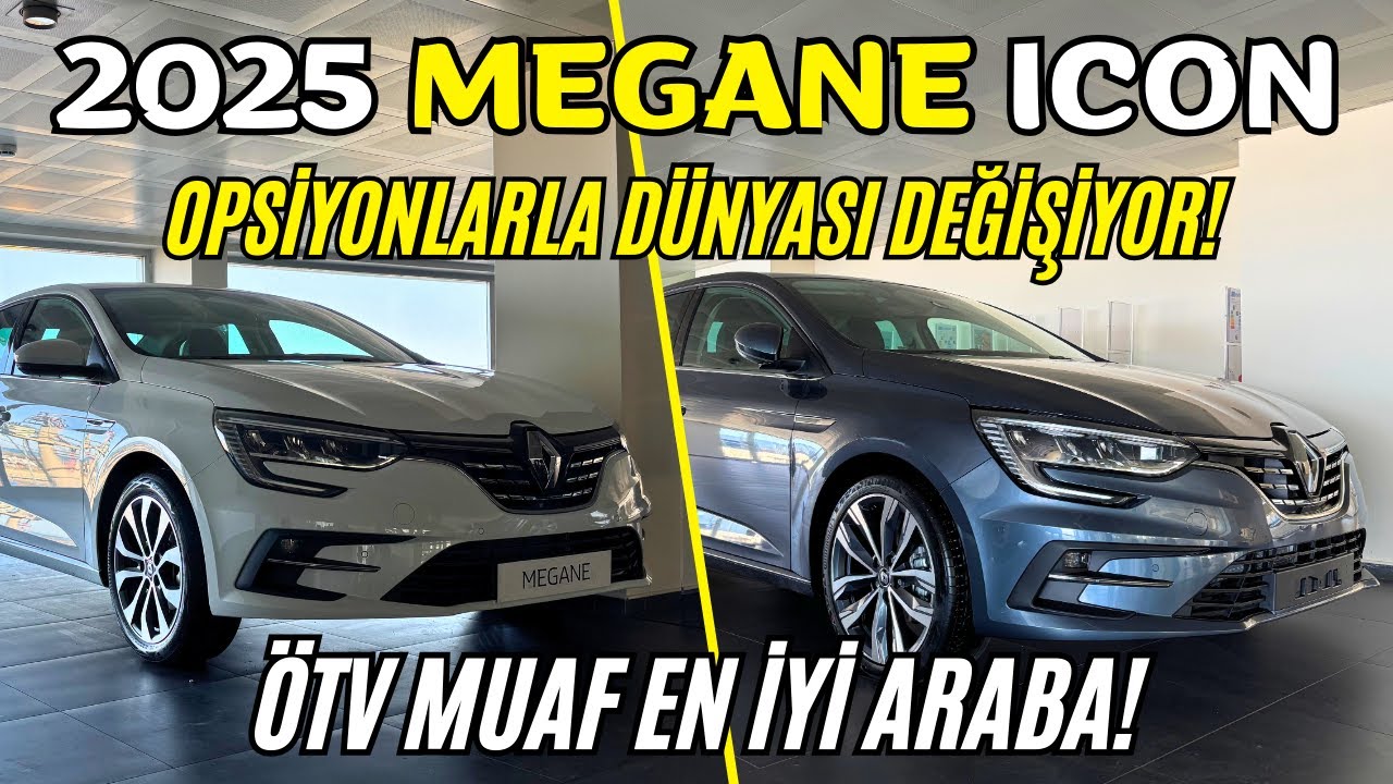 ÖTV MUAF ALINACAK EN İYİ ARABA | Renault Megane Icon İncelemesi | @OtoGrafi
