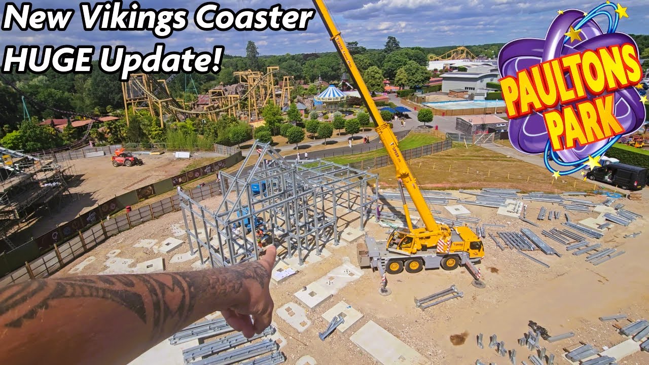БОЛЬШОЕ ОБНОВЛЕНИЕ новых американских горок в Paultons Park!