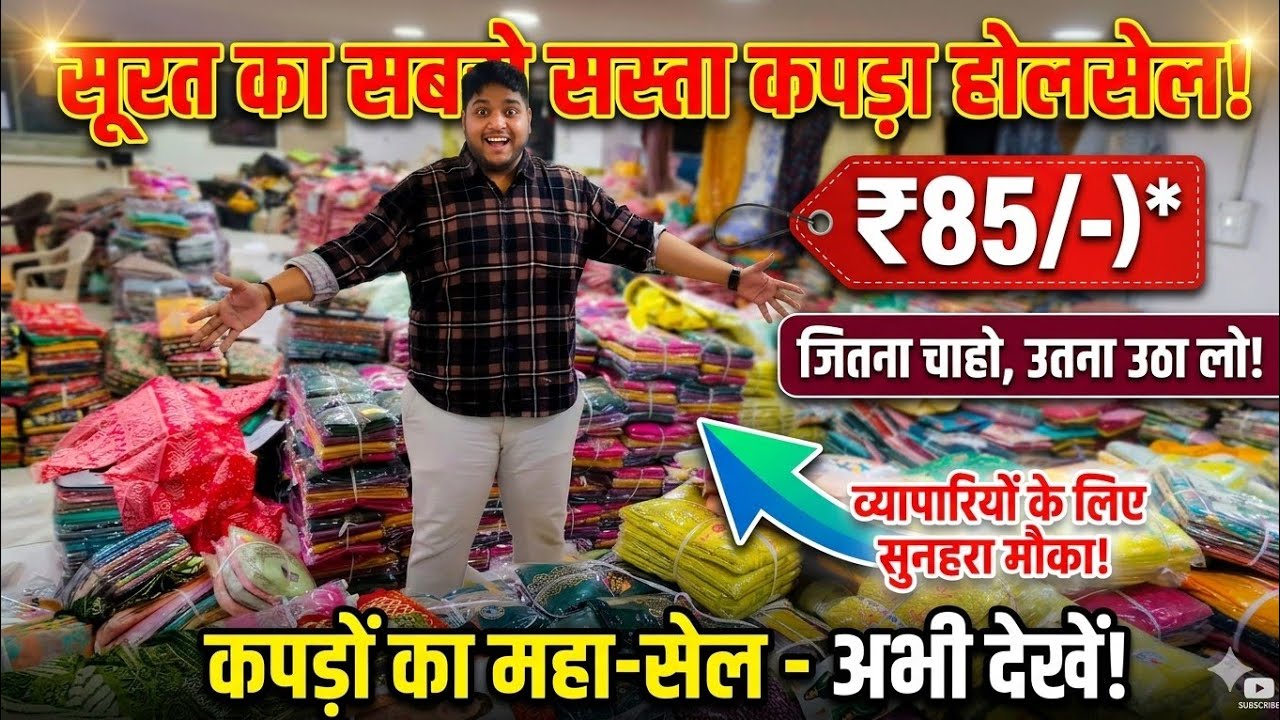 रमजान स्पेशल सूट // SUIT WHOLESALE MARKET IN SURAT, COTTON SUIT WHOLESALE MARKET IN SURAT