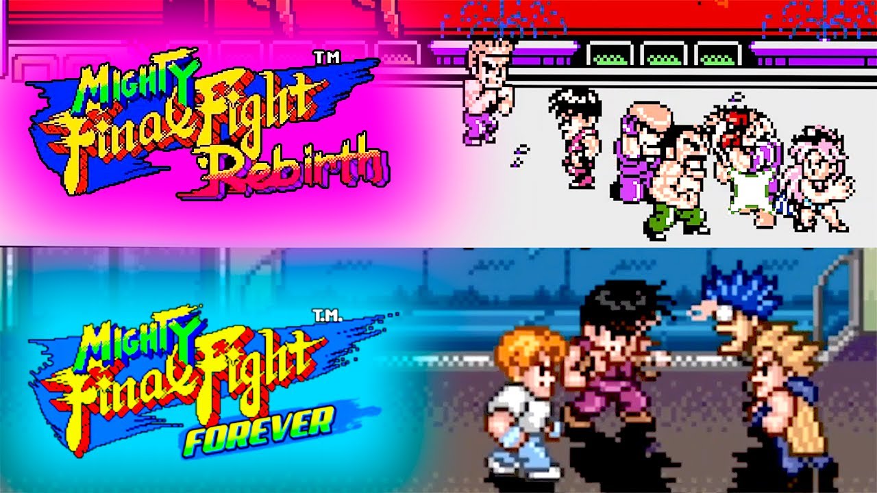 MIGHTY FINAL FIGHT en 2 INCREÍBLES REMAKES (FOREVER y REBIRTH)