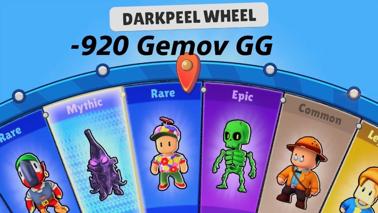 Stumble Guys GG 920 GEMS (I AM COOK) :)