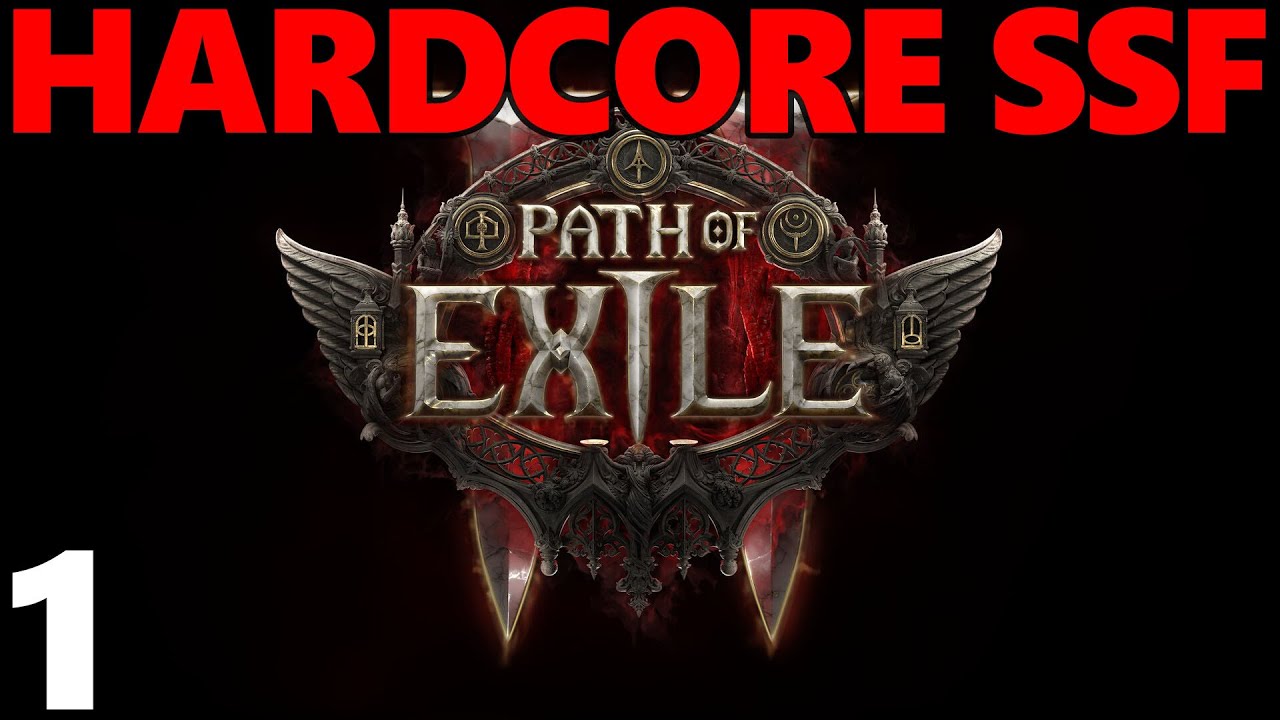 Path of Exile 2 SSF Hardcore Sorceress Guide Let's Play Part 1 Gameplay Walkthrough
