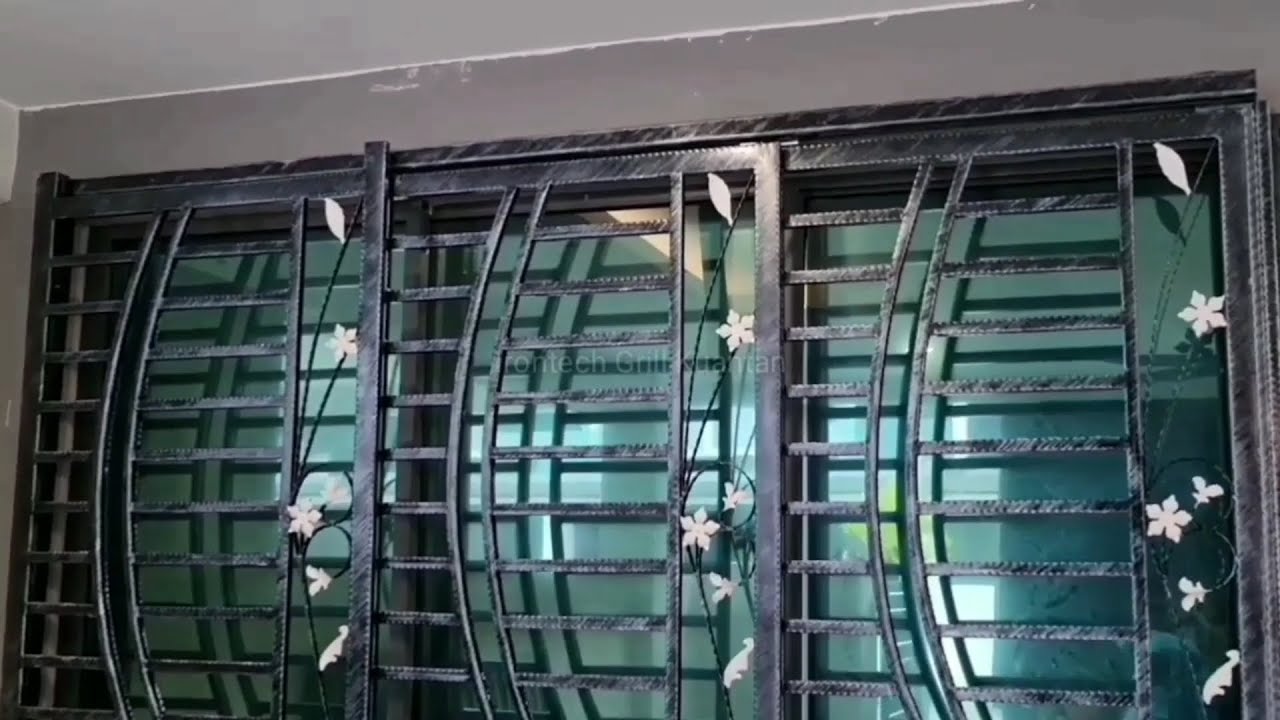 How I Make Sliding Door Grille 3 Panel (wrought iron) | Cara Saya Membuat Grill Pintu Sliding 3 Daun