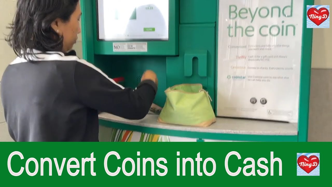 Converting Coins Into Cash Using Coinstar - @ningd