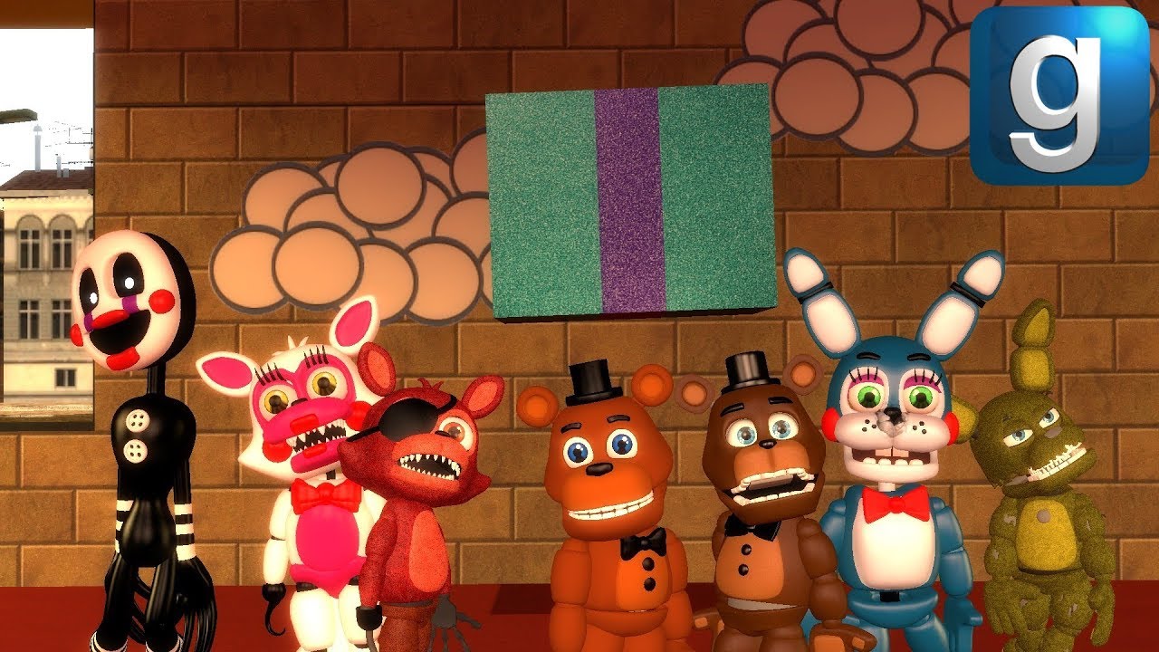 Gmod FNAF | FNAF World VS. FNAF 2
