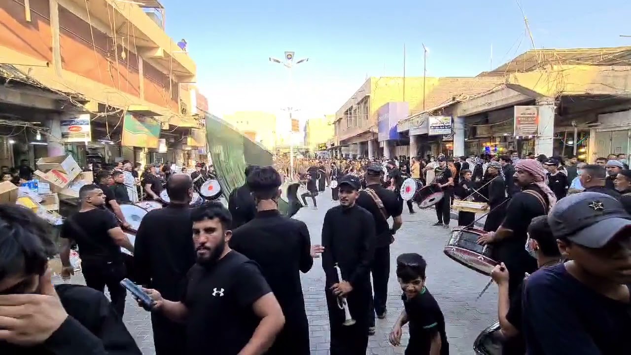 موكب سفير الحسين عليه السلام أهالي السماوة لقطات فوتوغرافية ٢٠٢١