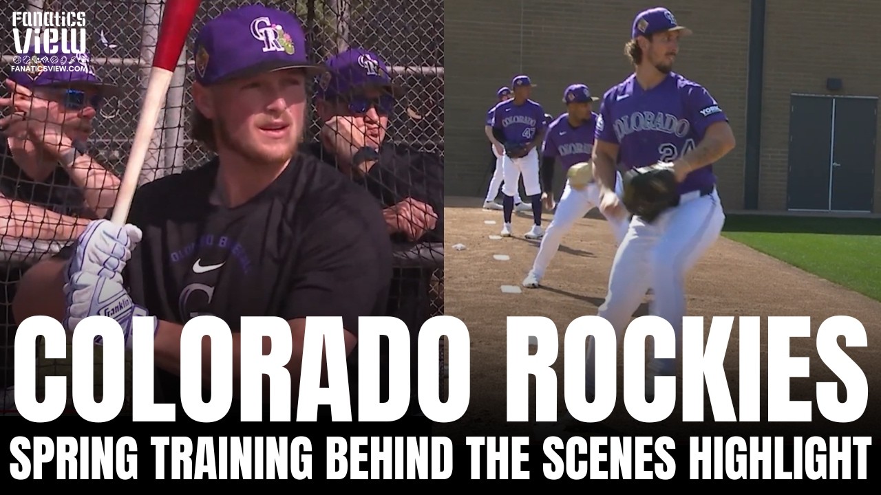 First Look at Colorado Rockies 2026 Spring Training With Hunter Goodman, Michael Lorenzen & More