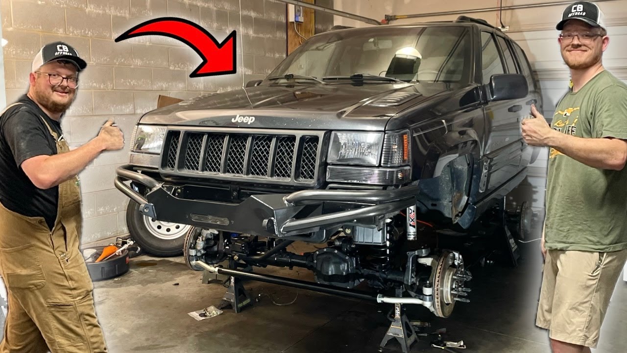 The 5.9L ZJ Gets A Long Arm Suspension & A New Look!
