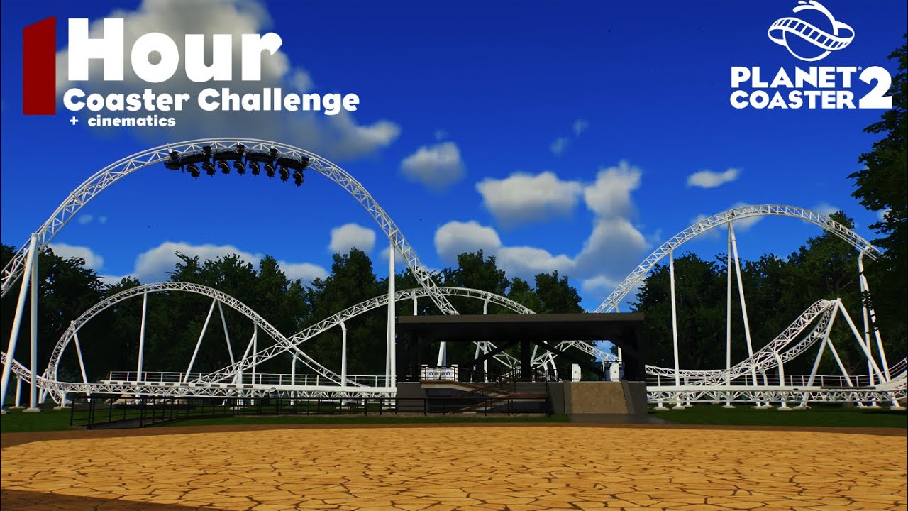 Can I Build a GOOD Coaster In 1 Hour? | Planet Coaster 2 Timelapse + Cinematics