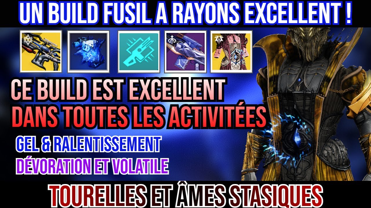 DESTINY 2 - CE BUILD PRISMATIQUE ET GEL EST EXCELLENT ET REND LES FUSILS À RAYONS EXCEPTIONNELS !