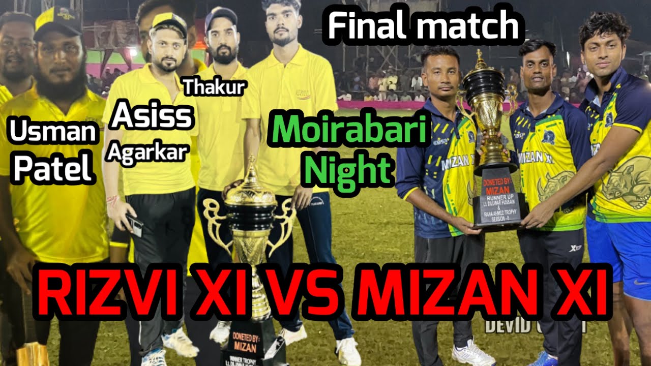 Mizan xi vs Rizvi xi #usmanpatel