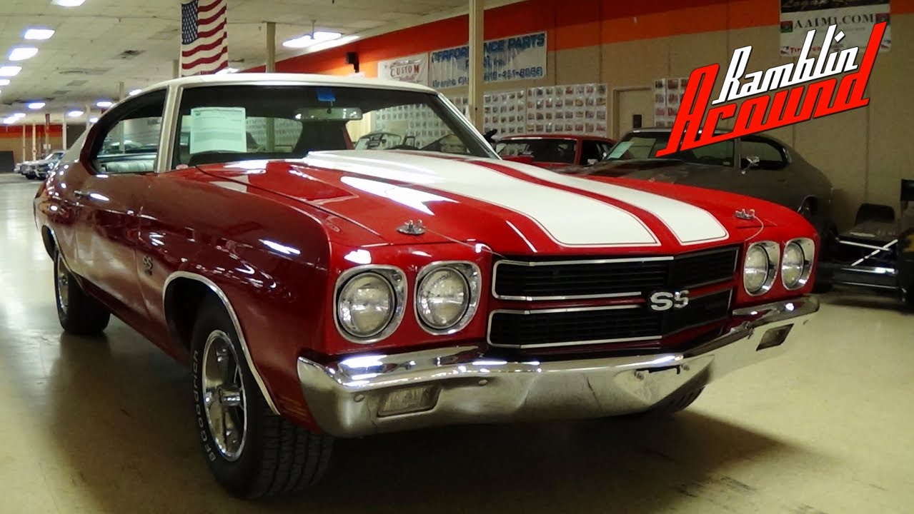 1970 Chevrolet Chevelle SS 454 LS5 Factory A/C - Numbers Matching Original