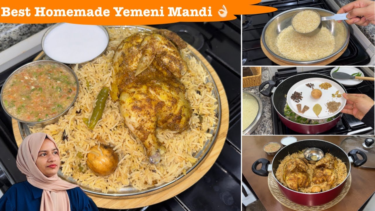 വൈറൽ ആയ യെമനി മന്തി ഞാനും ഉണ്ടാക്കി🙆‍♀️ Yemeni Mandi Recipe Malayalam |Chef Shameem inspired Recipe