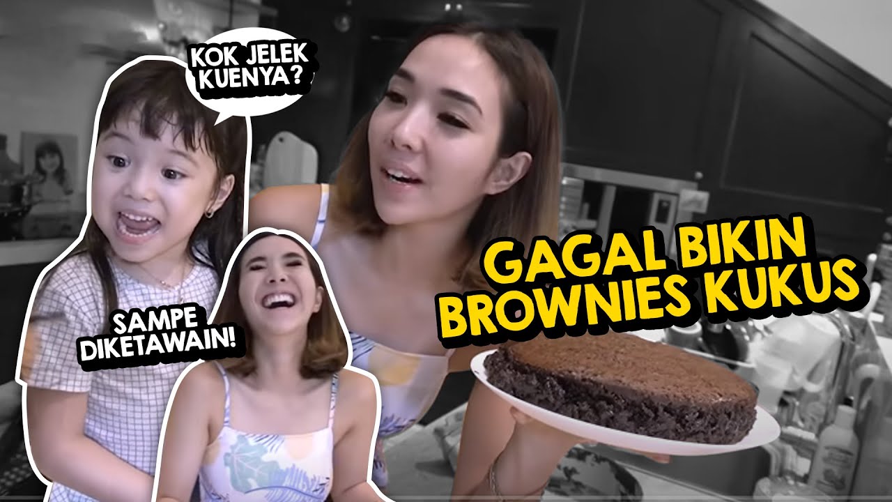 GAGAL BIKIN BROWNIES KUKUS SAMPE DIKETAWAIN! Tapi hasilnya enak banget gaes...