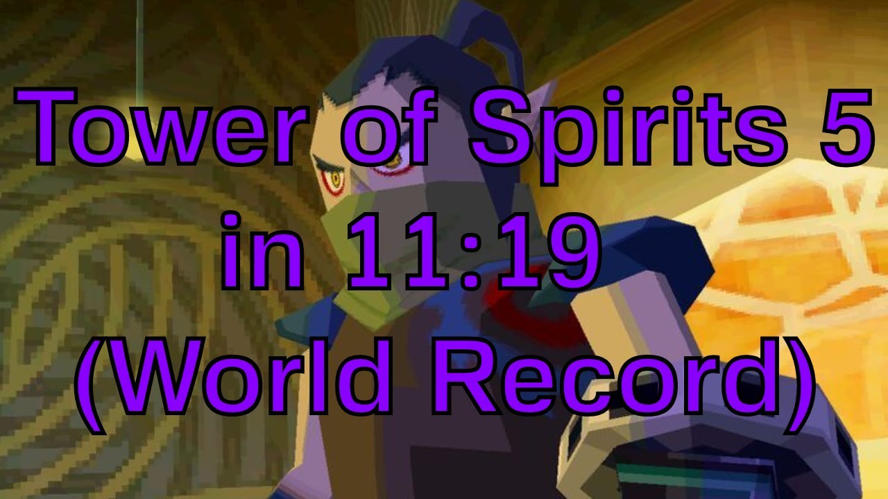 Spirit Tracks Tower of Spirits 5 Speedrun in 11:19 (World Record)