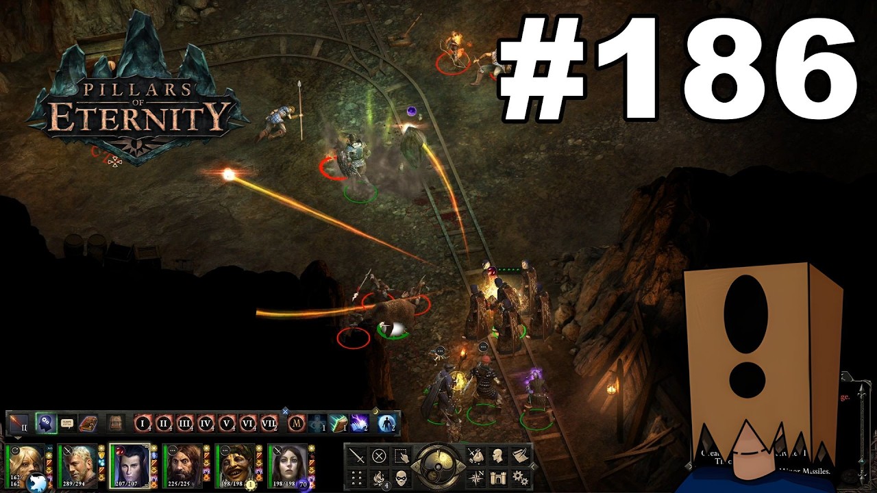 Let's Play Pillars of Eternity #186: Exploring the Stalwart Mines