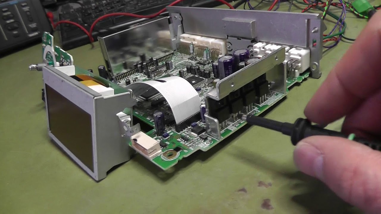 Toyota Corolla Radio W58810 repair (intermittent no sound)