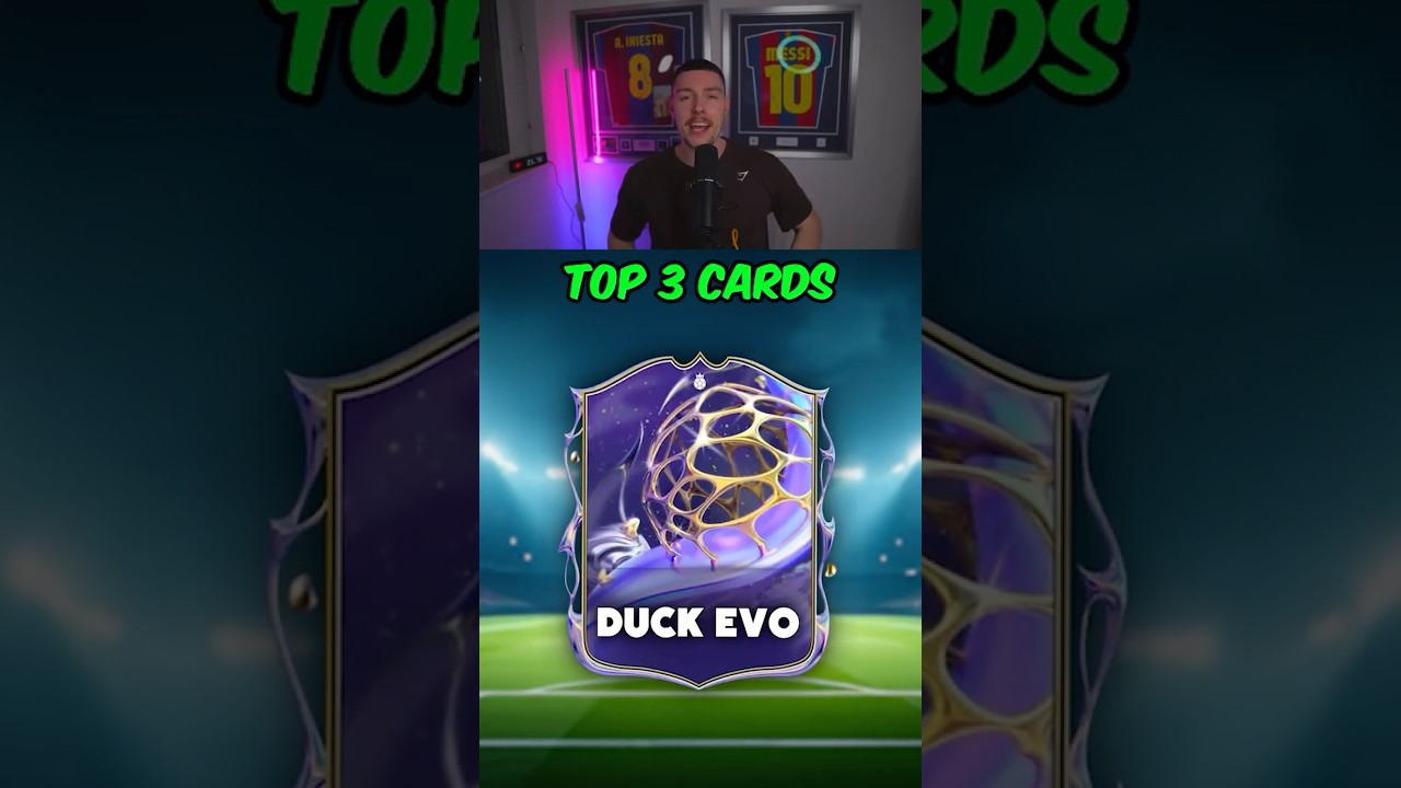 TOP 3 CARDS FOR THE DUCK EVO 💣🧬