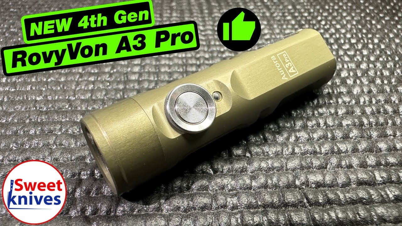 💥Лучший EDC-фонарик — RovyVon A3 Pro💥
